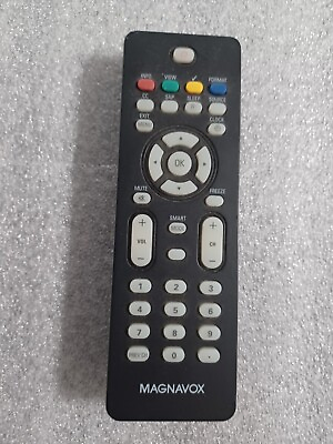 #ad Magnavox TV Remote Control RC2023608 018 Black amp; Gray $7.97