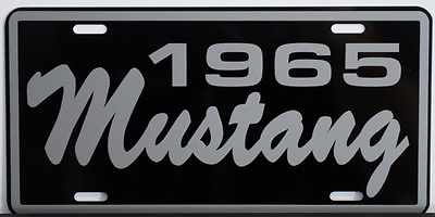 #ad 1965 65 FORD MUSTANG LICENSE PLATE 260 289 302 CONVERTIBLE FASTBACK SHELBY GT $18.95