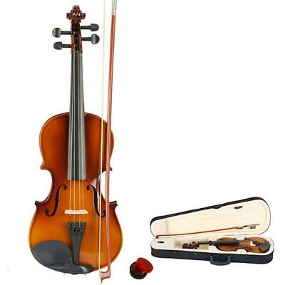 #ad Christmas Gift Acoustic Violin 3 4 Full Size with Case and Bow Rosin Natural Hot $61.81