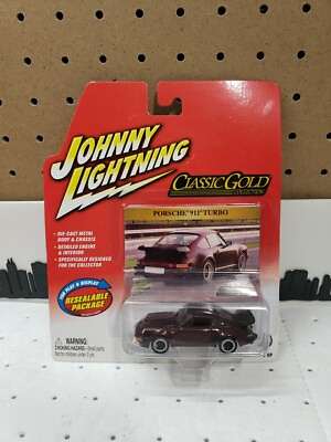 #ad Johnny Lightning Porsche 911 Turbo Classic Gold Collection In Root Beer Brown... $31.99