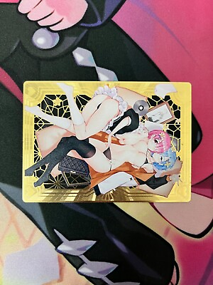 #ad Ram amp; Rem RE:Zero Sexy Metal Card MR Goddess Story Waifu Haven $8.00