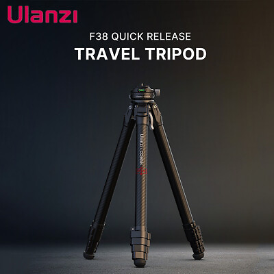 #ad Ulanzi Zero F38 Carbon Fiber Travel Tripod Quick Release 360° Panoramic Ballhead $268.00