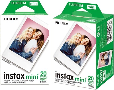 #ad 40 Print Fujifilm Instax Mini Instant Film Fuji Polaroid for Mini 9 11 12 Camera $40.00