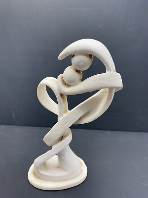 #ad Vintage Mid Century Modern Abstract Sculpture Signed by Artist $89.99