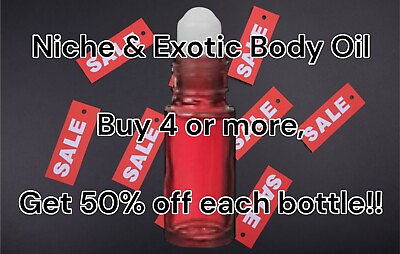 #ad Niche Body Oil Buy 4 Or More Get 50% Off 🤩 $10.49
