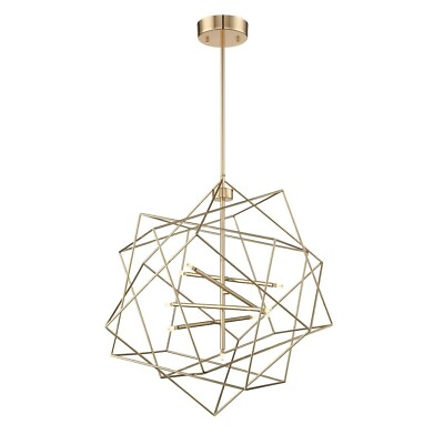 #ad Lite Source LS 19856 Gold Stacia 9 Light 26quot;W Led Abstract Globe Chandelier LOW$ $450.00