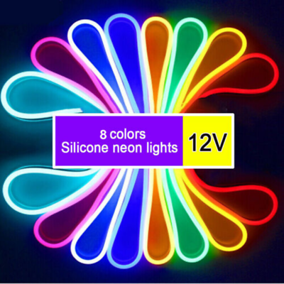 #ad DC12V Silicone LED Light Strip Flexible Waterproof Tube Holiday Party Xmas Decor $107.37