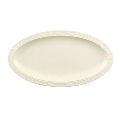#ad Jasper Conran at Wedgwood Casual Cream Extra Large Oval Platter 23 inch new $57.71