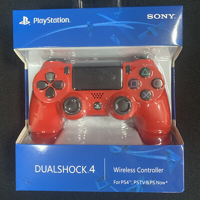 #ad DualShock 4 Wireless Controller for Sony PlayStation 4 Magma Red $33.47