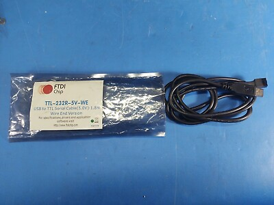 #ad FTDI Chip TTL 232R 5V WE USB to TTL Serial Cable *30DAY ROR* $20.00