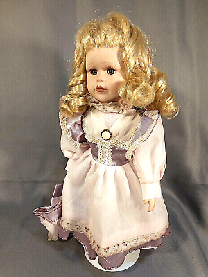 #ad Porcelain Doll 347 13quot; 33cm GBP 15.00