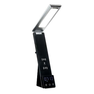 #ad 5 in 1 LED Desk Lamp with Multi Charger Modern Adults Teens $28.77