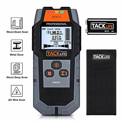 #ad TACKLIFE Stud Finder Wall Scanner 4 in 1 Center Finding Electronic Wall Detecto $19.99
