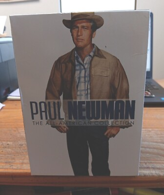 #ad Paul Newman All American Collection Box Set 7 DVDs Rare $14.99