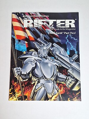 #ad THE RIFTER quot;Your Guide To The Megaverse #18 Palladium 2002 1st Printing NEW $19.95
