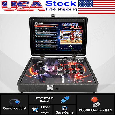 #ad Pandora Box Plus 26800 in1 Retro Video Games 1280P HD Portable 3D Arcade Console $179.90