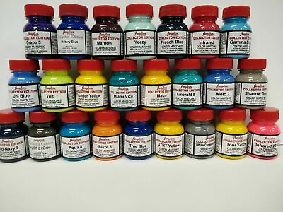 #ad #ad Angelus Collectors Edition 1 oz Acrylic Leather Vinyl Paint Sneaker Paint $7.51