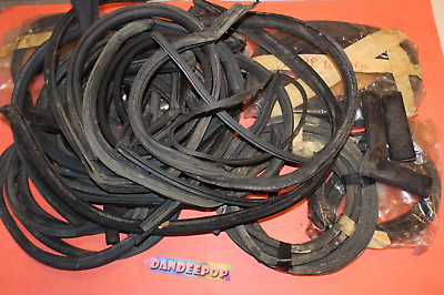 #ad BMW Vintage 2002 Model Lot Of Rubber Gaskets For Doors Windows And Engine $94.99