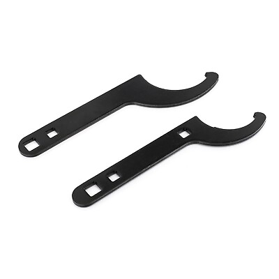 #ad FORDECO 2 PCS of Universal Coilover Adjustable Tool Spanner Wrench Black $12.99