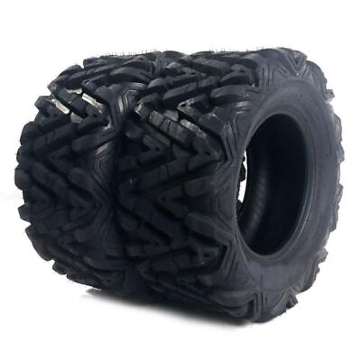 #ad Set of 2 22x10 10 ATV Tires All Terrain AT 4 Ply Rated 22x10x10 Tubeless $106.27