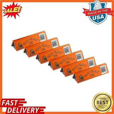 #ad New ZIG ZAG Rolling Papers French Orange 1 1 4 6 Booklets Free Delivery $13.99