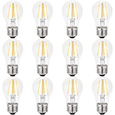 #ad #ad 12pack Dimmable Globe A15 Led Bulbs 60w Equivalent Vintage E26 Edison Bulb 2700k $62.14
