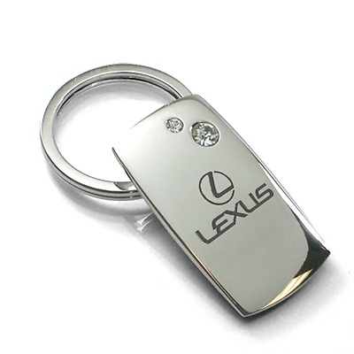 #ad Lexus Chrome Quadrilateral Key Chain $13.99
