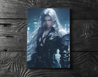 #ad Sephiroth Final Fantasy Square Enix Poster Print No Frame $29.99