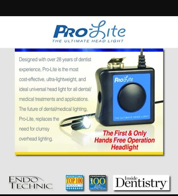 #ad Pro Lite Hands Free Headlight Dental Medical Lighting. FREE SHIPPING Msrp $795 $399.00