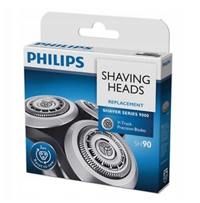 #ad Genuine SH90 Replacement Heads for Philips Norelco Shavers Series 9000 3blades $29.98