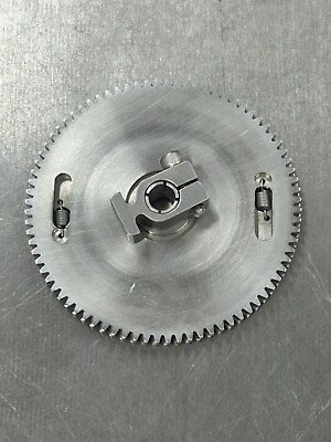 #ad QTY 1 PIC DESIGN STAINLESS ANTI BACKLASH SPUR GEAR 32 PITCH 80 TEETH 1 4” BORE $55.00