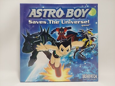 #ad Astro Boy Saves The Universe Briarpatch Board Game 2004 Sealed New $8.25