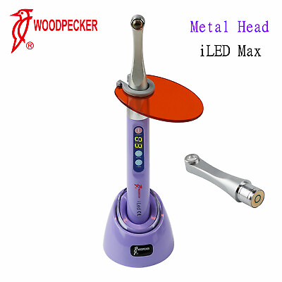#ad Woodpecker Dental iLed Max Wide Spectrum Curing Light 1 Sec Cure Lamp Metal Head $109.99