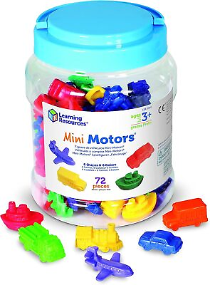 #ad Learning Resources Mini Motors Counting Sorting Fun Set Car Counters Kids Math $33.00