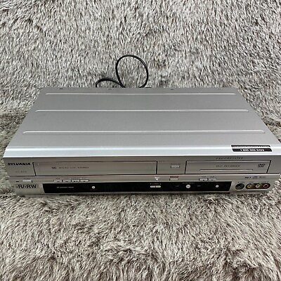 #ad Sylvania SSR90V4 DVD VHS Player Recorder VCR Combo WORKING No Remote $47.50