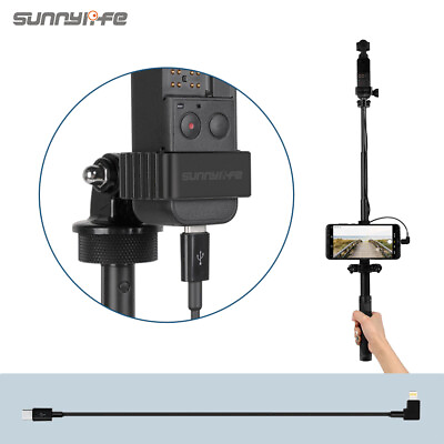 #ad Sunnylife 1M Cable USB Type C To Ios Android for DJI OSMO Pocket 2 Mavic $8.27