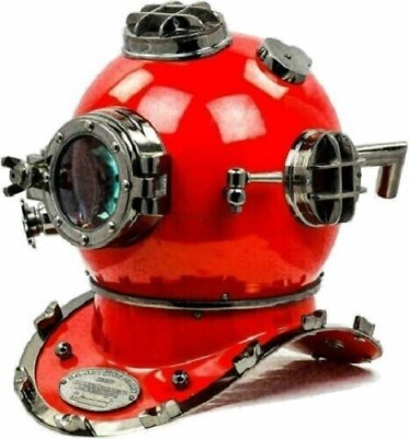 #ad Antique Reproduction Scuba Deep Diving Divers Helmet Mark V US Navy $232.66