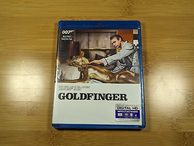 #ad Goldfinger Blu ray James Bond New and Sealed $19.99