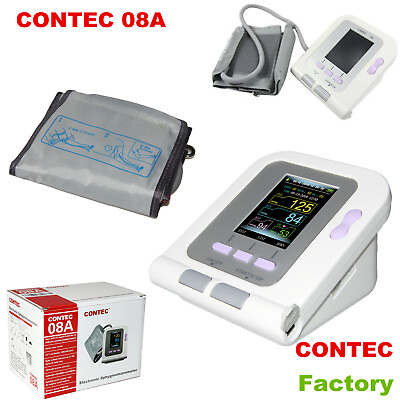#ad LCD Digital Blood Pressure Heart Monitor NIBP Electronic Sphygmomanometer US NEW $59.99