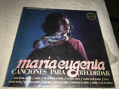 #ad MARIA EUGENIA: Canciones Para Recordar COLOMBIAN IMPORT LPSonolux IES 13 860 $12.99