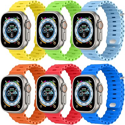 #ad Genuine Sport Watch Band Strap For Apple iWatch Series 9 8 7 6 5 4 3 SE 38 45mm $5.99