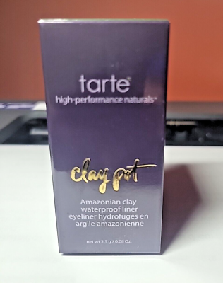 #ad Tarte Clay Pot Amazonian Clay Waterproof Liner Eyeliner CAMO COOL 2.5 g NIB $15.97