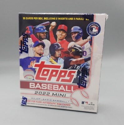 #ad 2022 TOPPS MINI MLB Factory Sealed Box Topps Online Exclusive BASEBALL $94.02