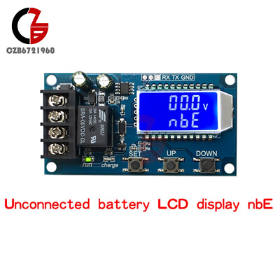 #ad 10A Lithium Battery Charge NC Control Module Protection Board 6V 60V LCD Display $4.92