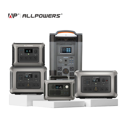 #ad ALLPOWERS Portable Power Station Solar Generator Outdoor Camping LiFePO4 Series $1998.50