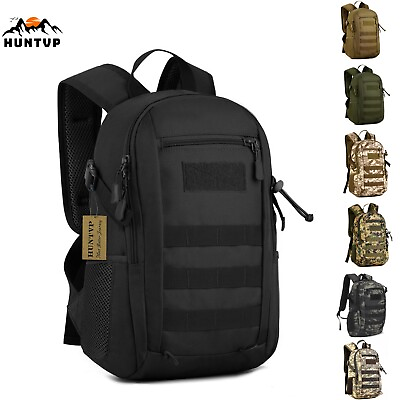 #ad HUNTVP 10 20L Mini Daypack Military MOLLE Backpack Rucksack Gear Tactical Assaut $24.41