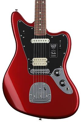 #ad Fender Player Jaguar Solidbody Electric Guitar Candy Apple Red $709.99