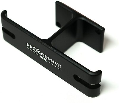 #ad Progressive Desk Headphone Holder. Under Desk Dual Headset Hanger Mount Hook $13.65