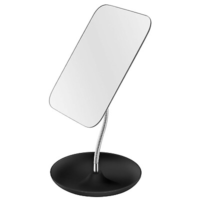 #ad Table Mirror with Flexible Gooseneck and Stand for Bathroom Shaving Makeup $10.85