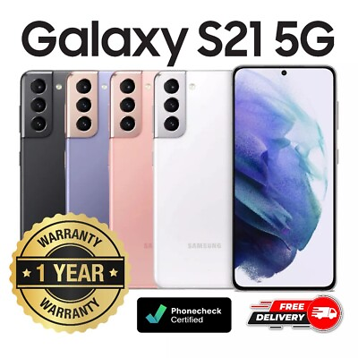 #ad Samsung Galaxy S21 5G SM G991U 128GB Unlocked Verizon T Mobile ATamp;T Metro $204.95